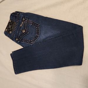 Miss Me Dark Blue Skinny Jeans